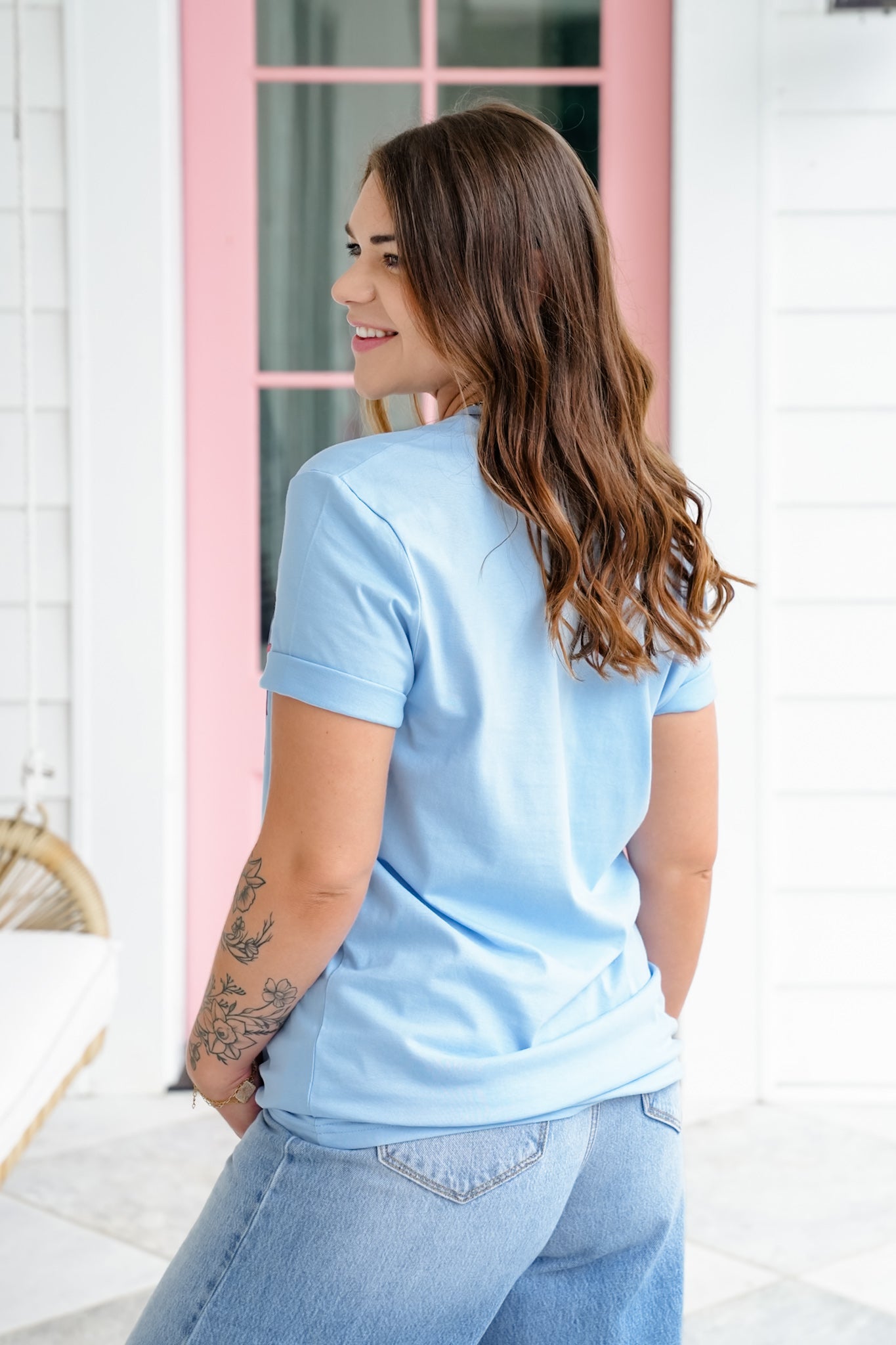 Plus/Reg Short Sleeve "Born To Read" Graphic Tee