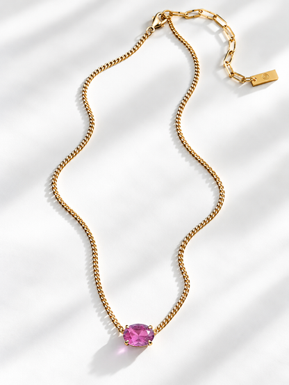 TOVA Iza Crystal Necklace