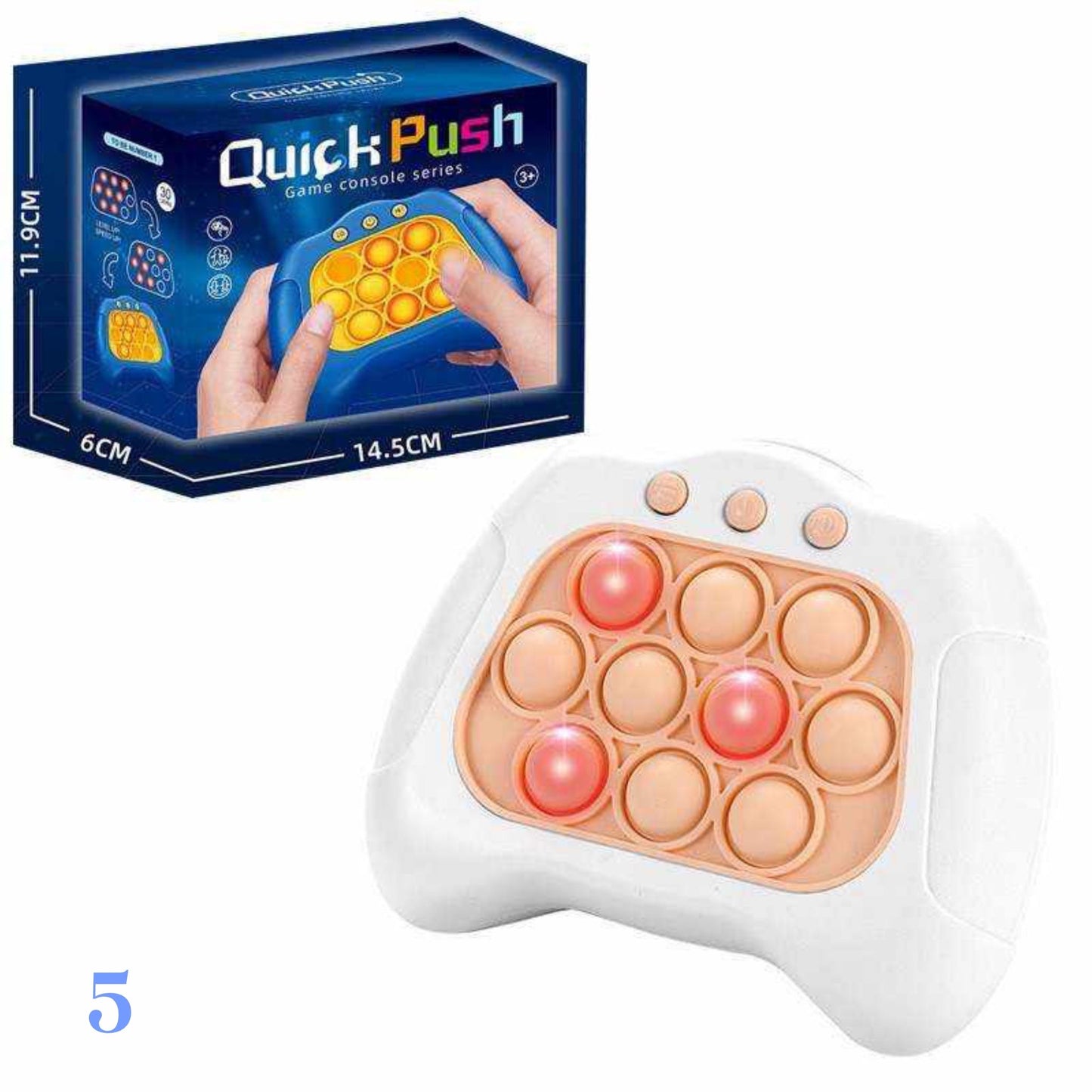 Handheld Memory Pop It Game