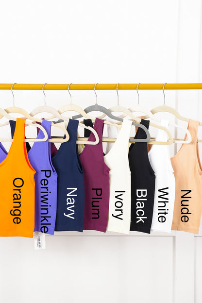 Door Buster! Plus/Reg Solid Sleeveless Reversible Tank Top