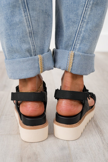 MIA Stylish Platform Sandal with Adjustable Straps