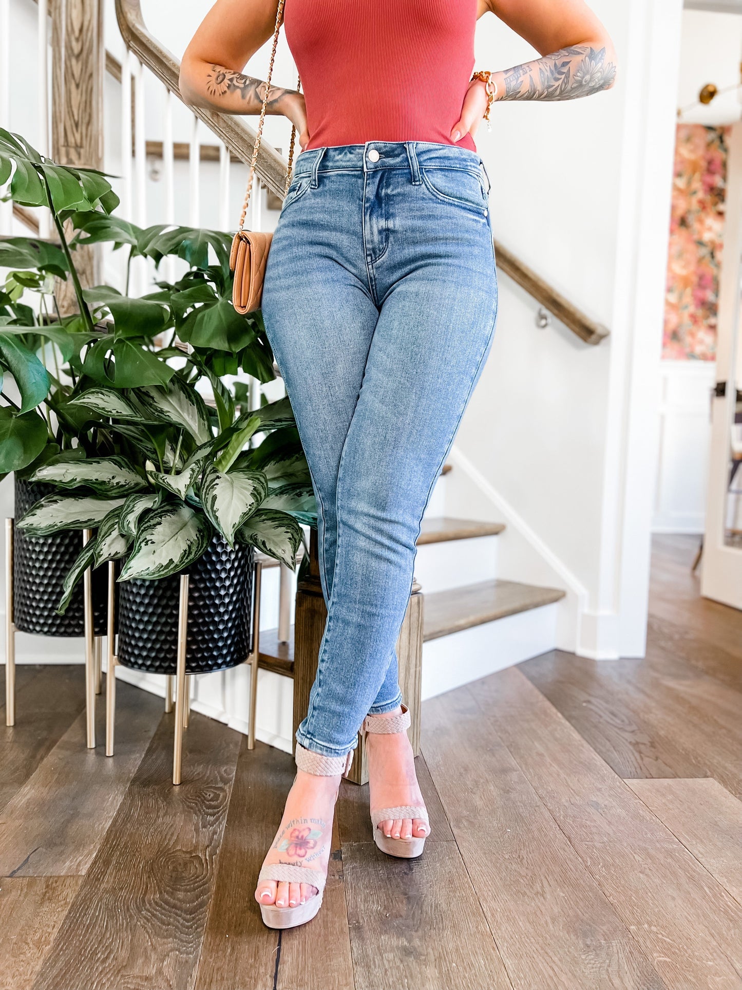 Judy Blue Non Distressed Relaxed Fit Jeans