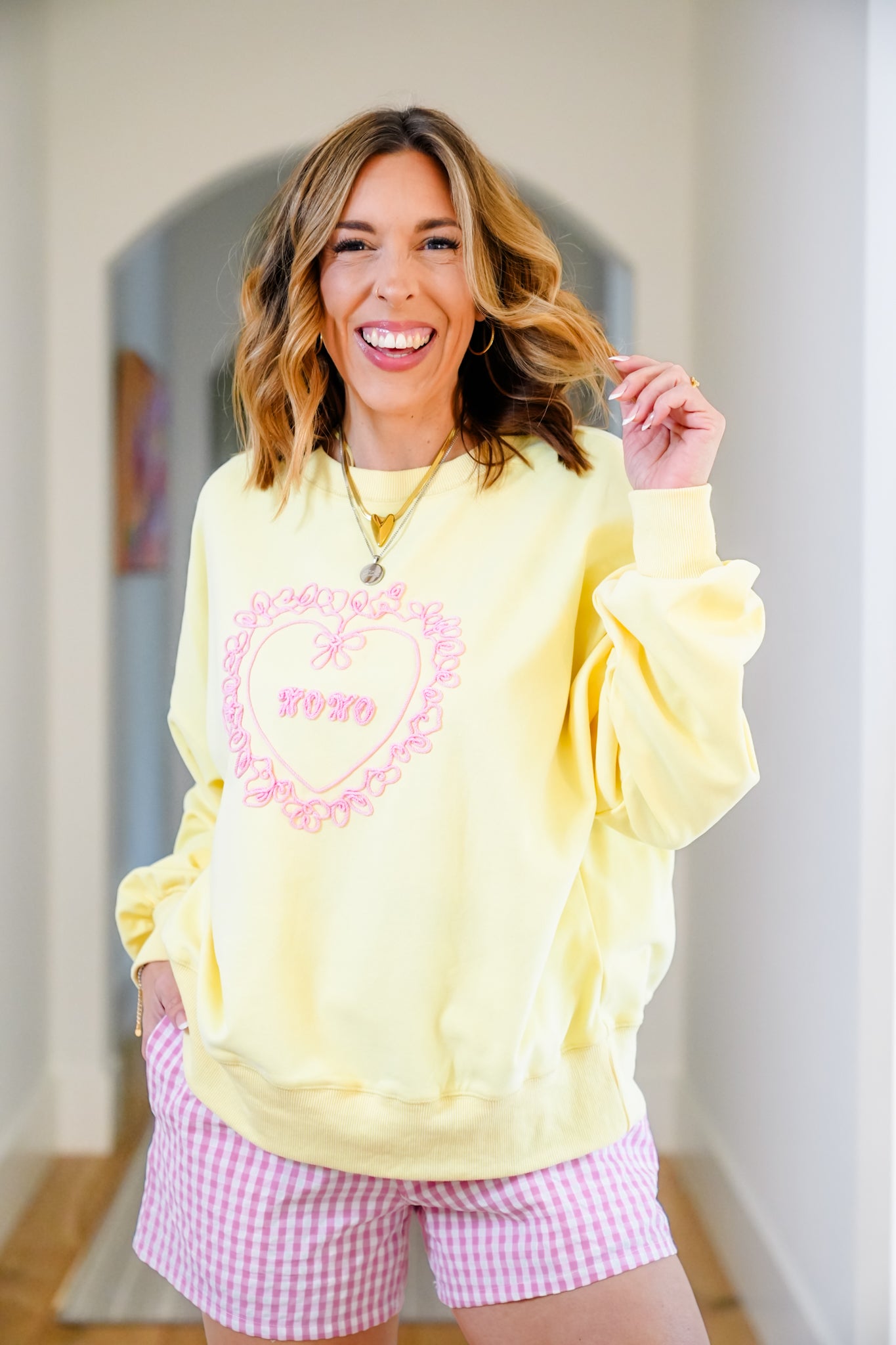 Long Sleeve Embroidered 