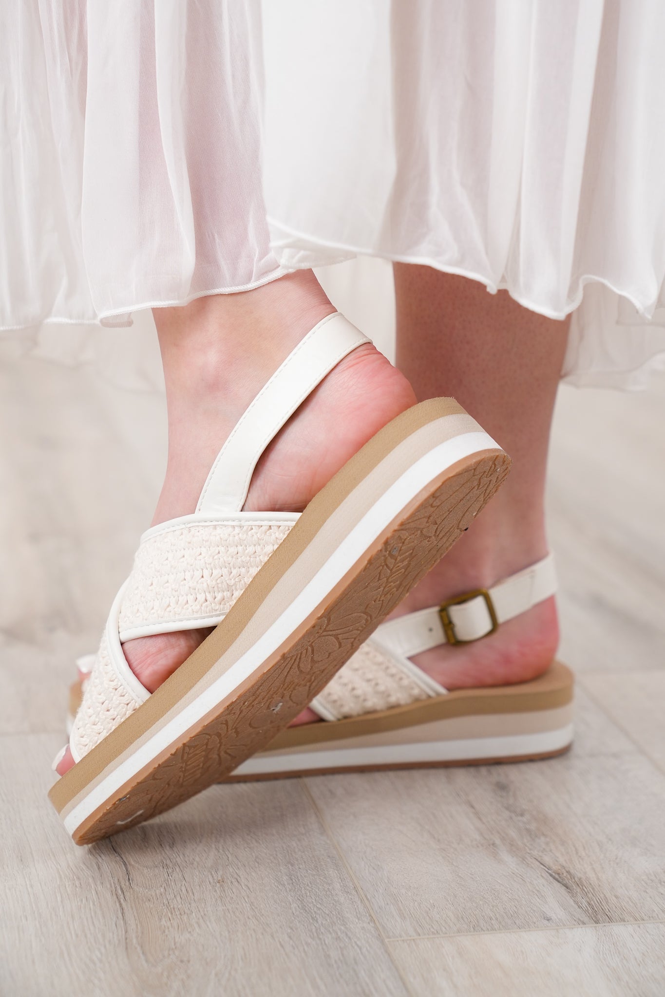 Yellow Box "Mariane" Elegant Slingback Sandals