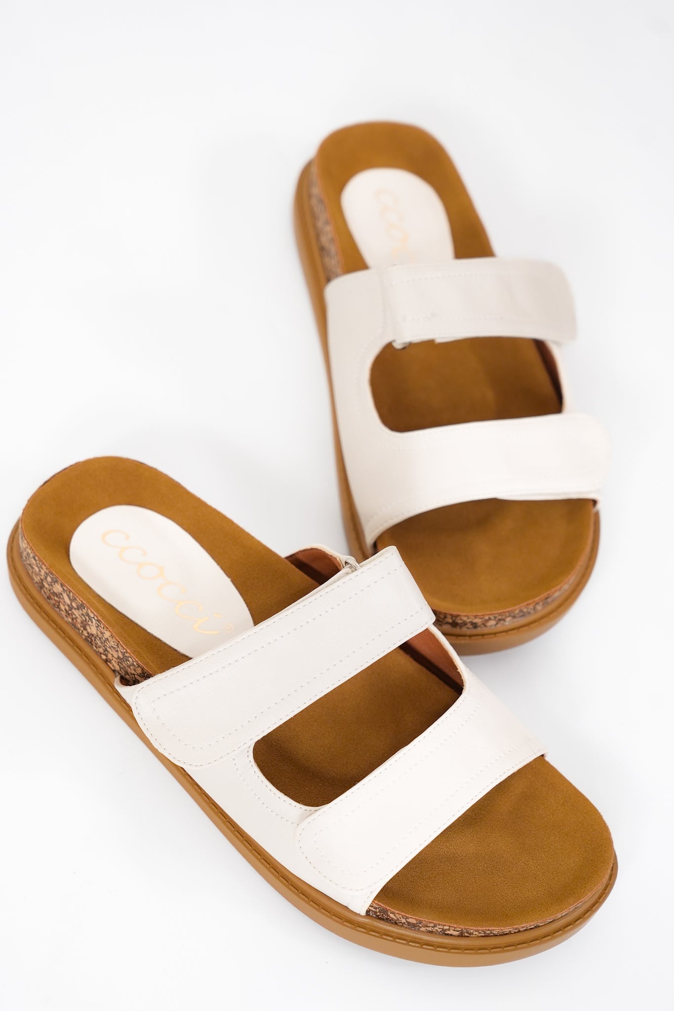 Double Strap Velcro Sandals