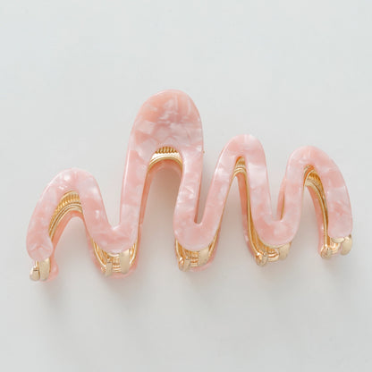 Willow Large Squiggle Metal Claw Clip