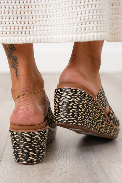 Corky's "Golden Hour" Woven Chic Wedge Heel