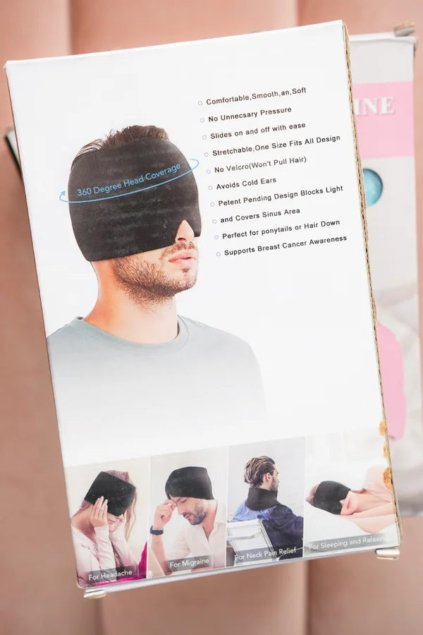 Restock! Miracle Headache/Migraine Hot/Cold Relief Hat