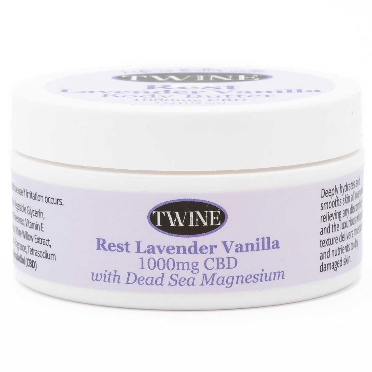 Twine 1000mg CBD Topical Body Butter *Final Sale*