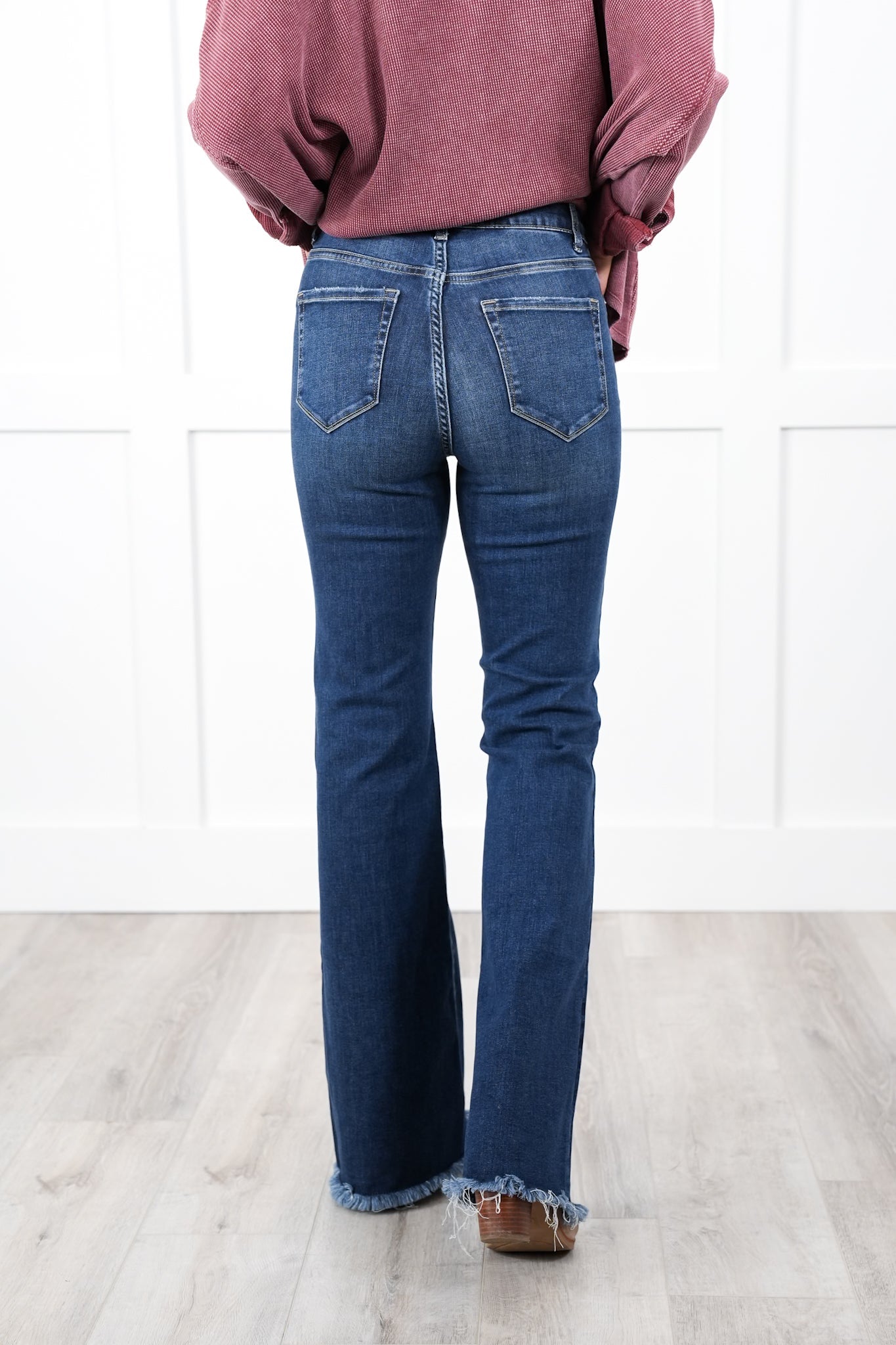 Door Buster! Zenana High Rise Bell Bottom Jeans