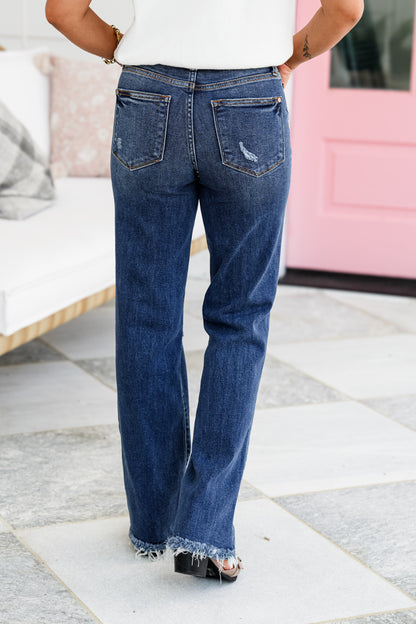 Judy Blue Come As You Are Medium Wash Dad Jeans