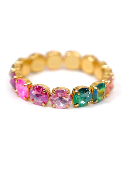 TOVA Croatia Colorful Crystal Stretch Bracelet