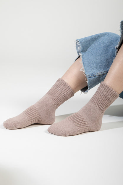 Solid Quarter Socks
