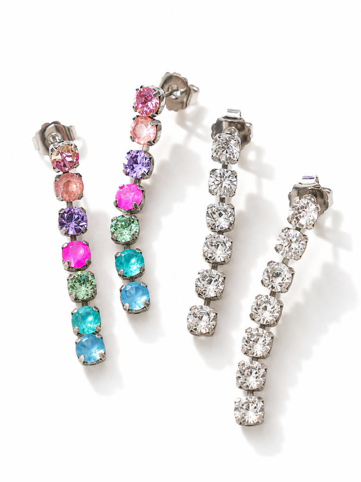 TOVA Mini Berenike Crystal Dangle Earrings