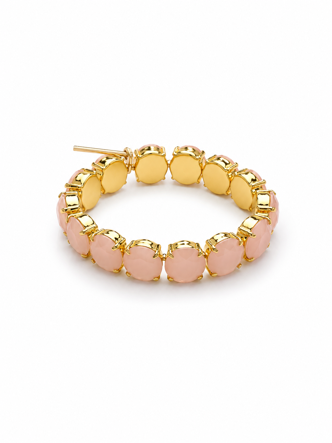 TOVA Croatia Gold Plated Opal Stretch Bracelet