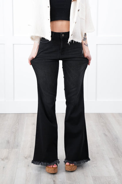 Door Buster! Zenana High Rise Bell Bottom Jeans
