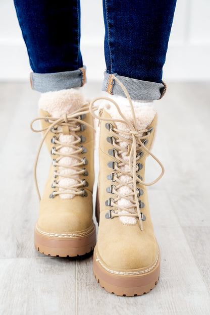 MIA Ankle Boots with Cozy Vegan Fur Lining