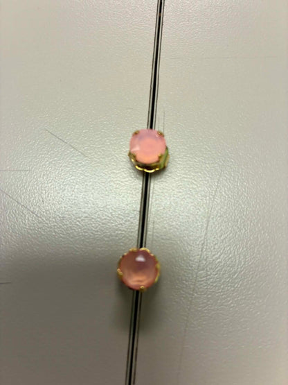 TOVA Oakland Studs Crystal Gold Plated Earrings