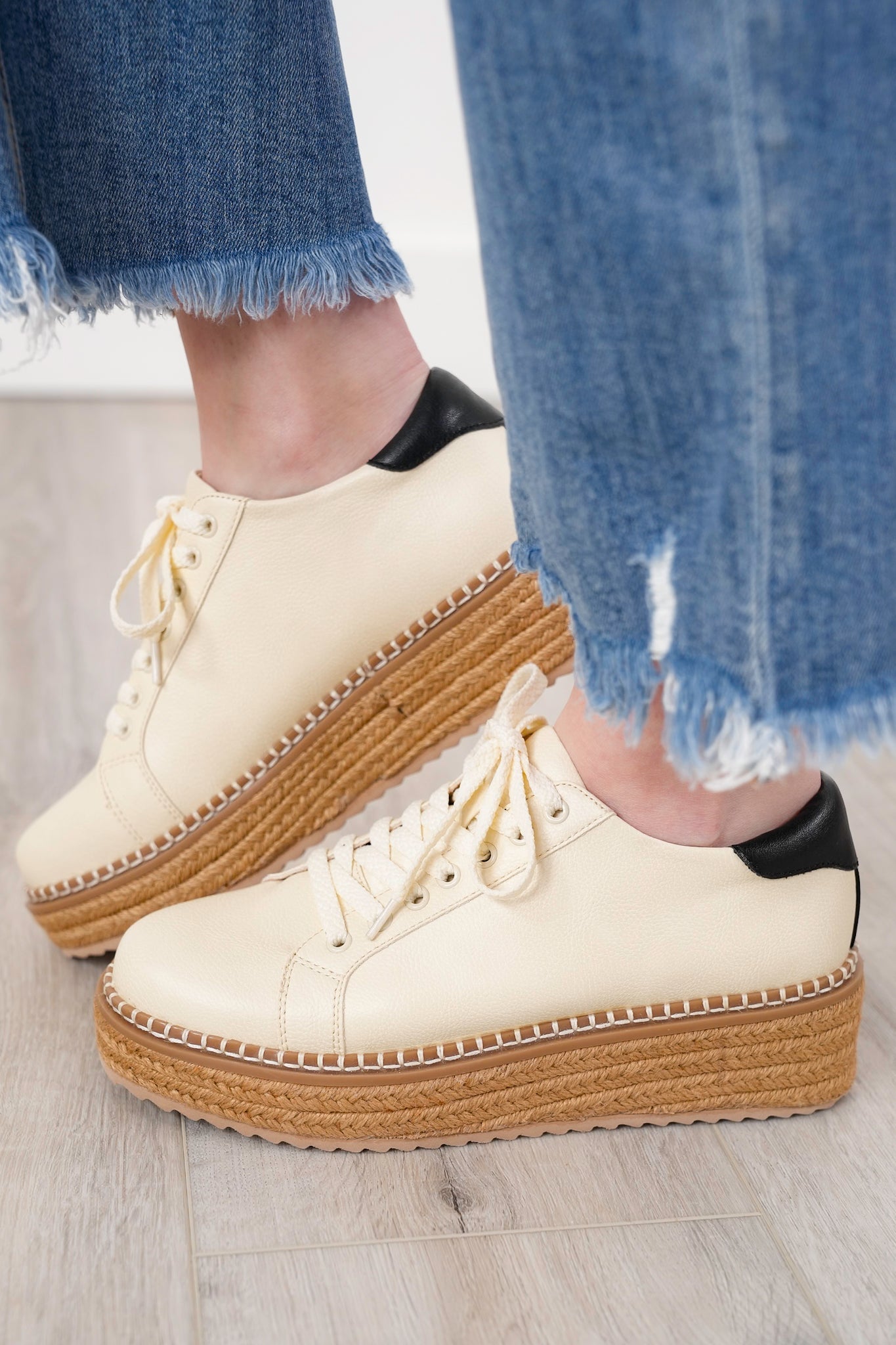 Yellow Box "Misty" Platform Espadrille Sneaker