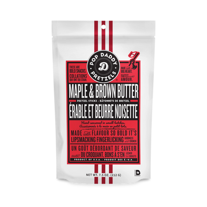 Restock! Pop Daddy Seasoned Pretzels 7.5oz *Final Sale*