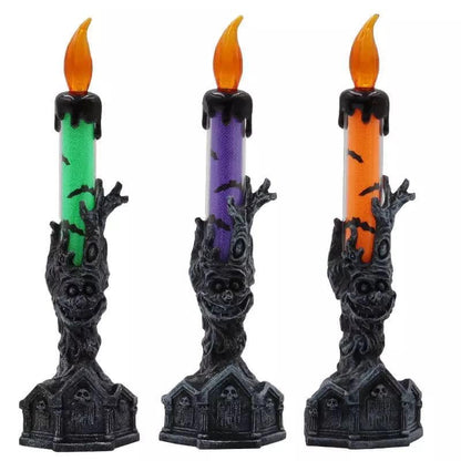 Creepy Candles Halloween Themed