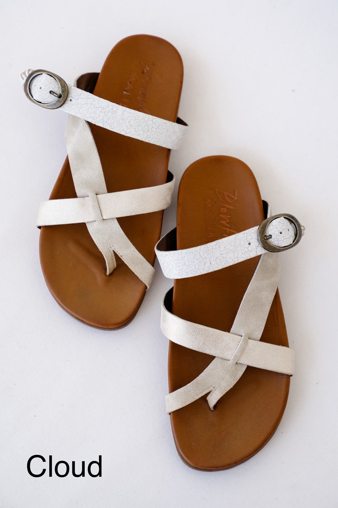 Blowfish Strappy Sandals with Adjustable Buckle Accent
