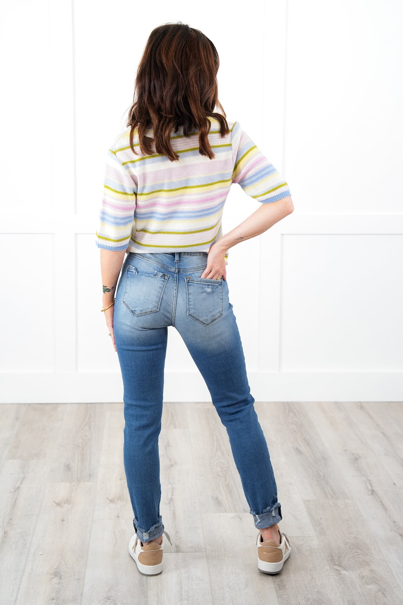 Kancan High Rise Medium Wash Classic Skinny