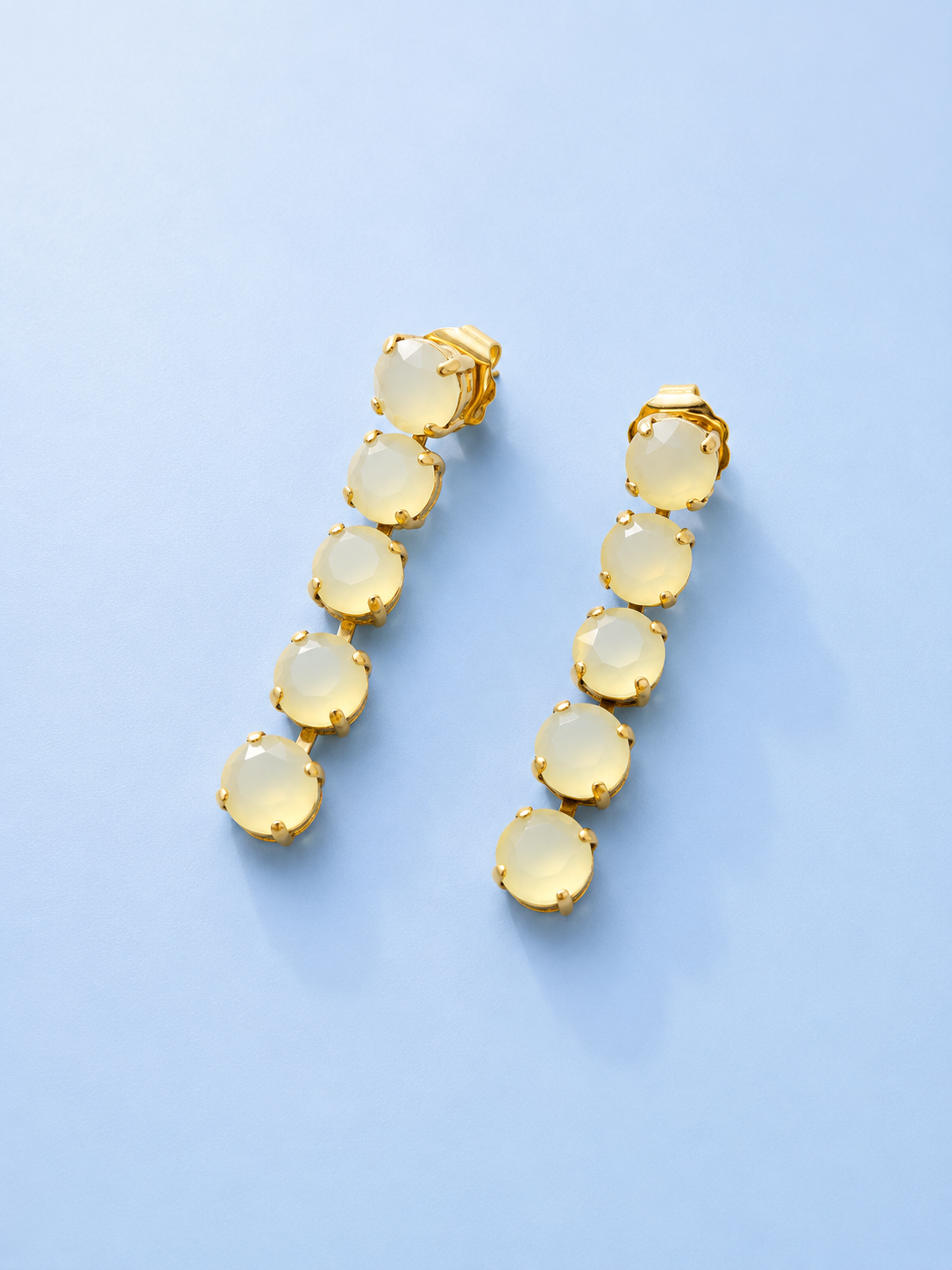 TOVA Oakland Opal Crystal Drop Earrings