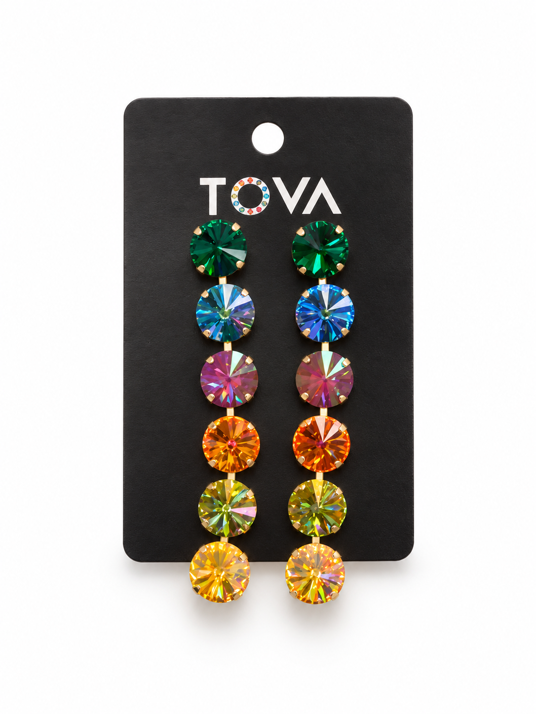 TOVA FP Launch Nora Earrings In Velvet Fairy