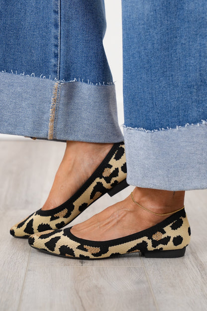 MIA Textured Knit Ballet Flat