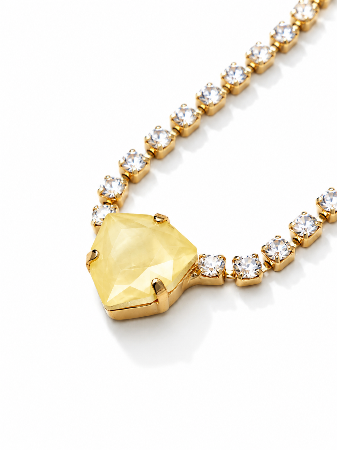 TOVA Rhys Triangle Necklace