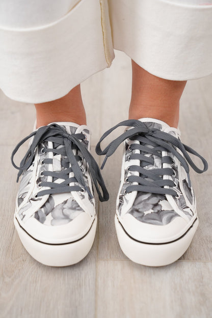 Corky's "Waiting List" Floral Canvas Platform Sneaker