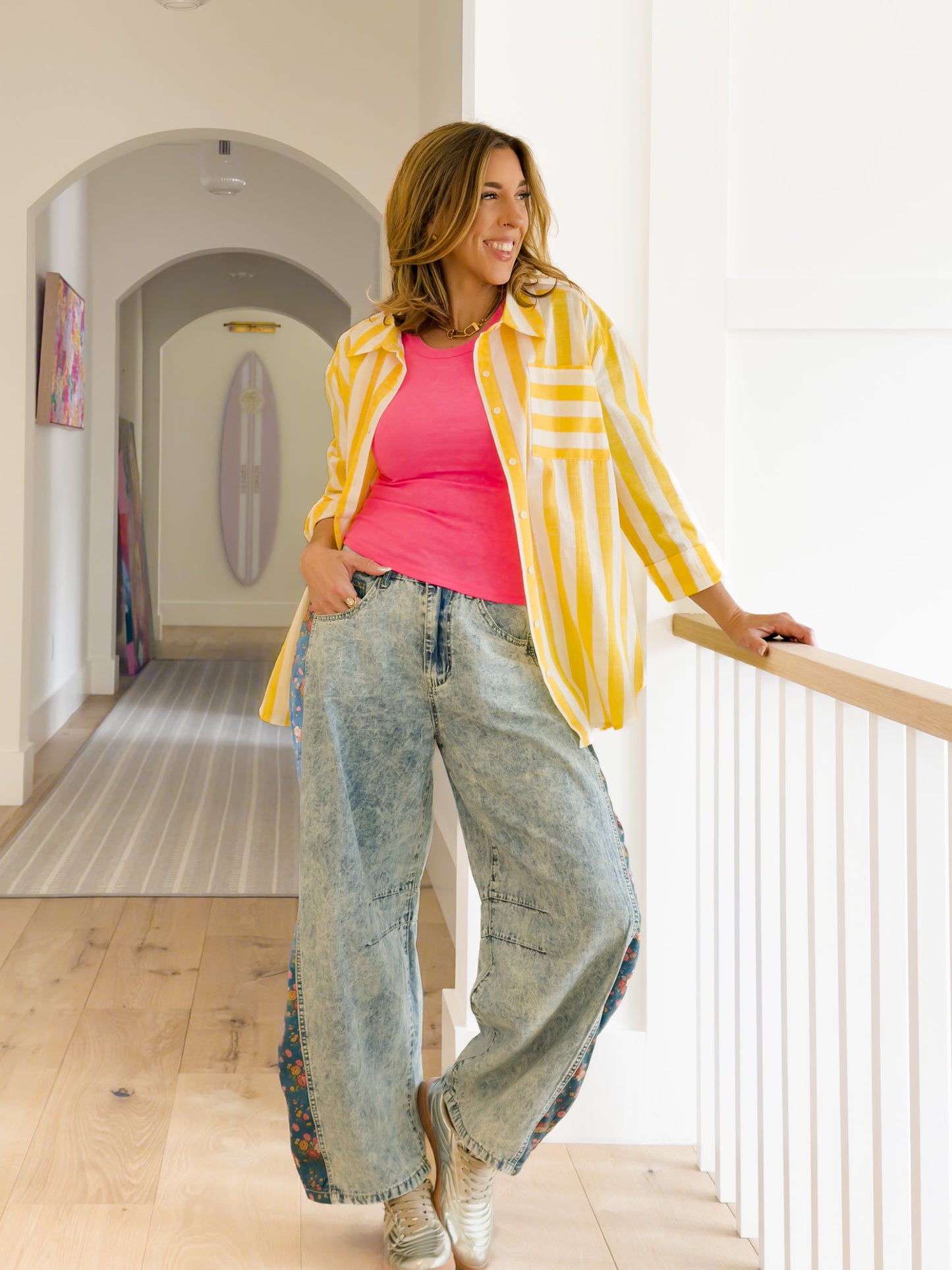 POL Solid Sleeveless Round Neck Tank Top