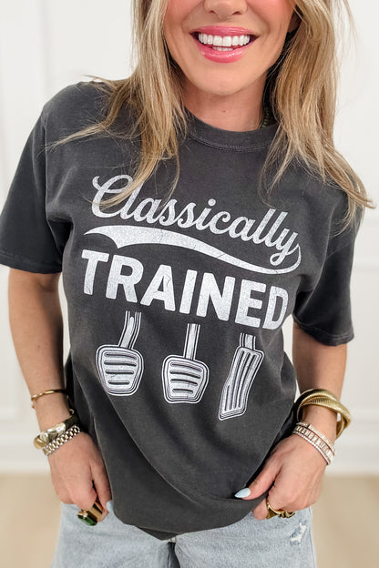Plus/Reg Short Sleeve "Classically Trained" Graphic Tee