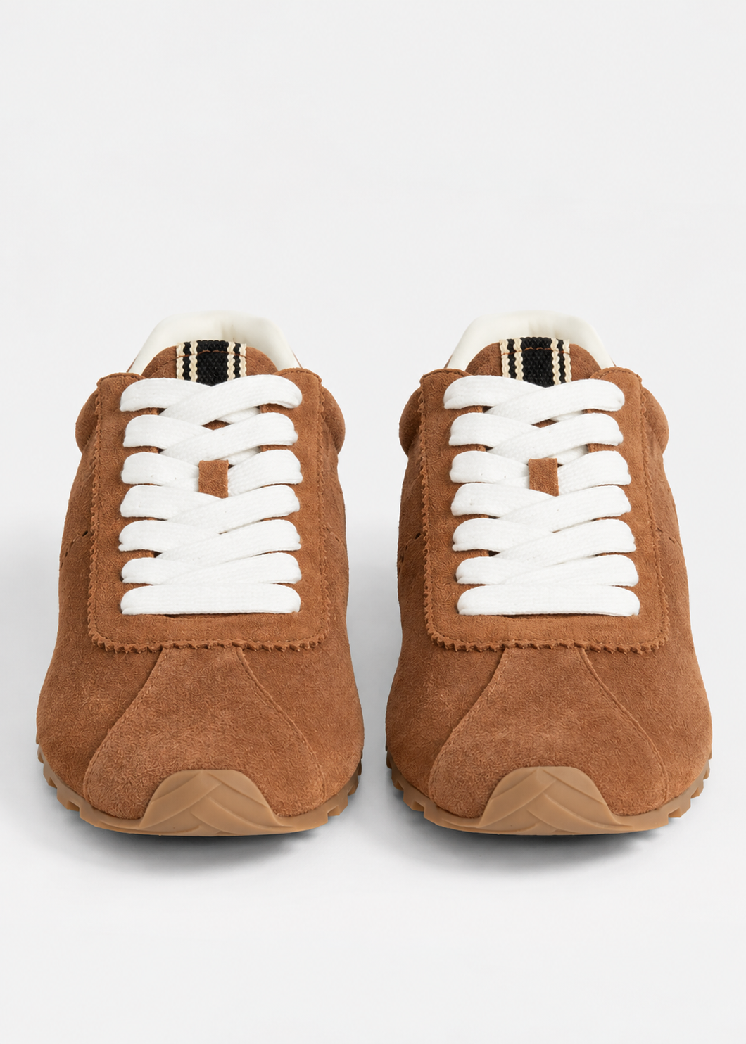 Shu Shop Vegan Suede Lace Up Sneaker - Freckled Poppy