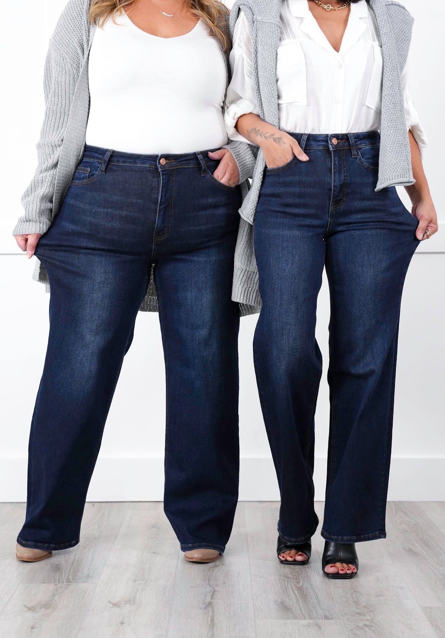 Lovervet High Rise Dark Wash 90's Vintage Loose Jeans