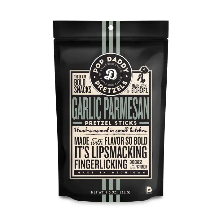 Restock! Pop Daddy Seasoned Pretzels 7.5oz *Final Sale*