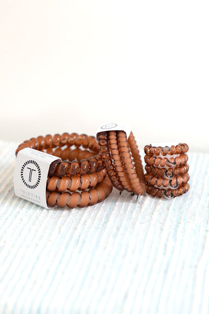 Teleties Mocha Mousse Hair Ties