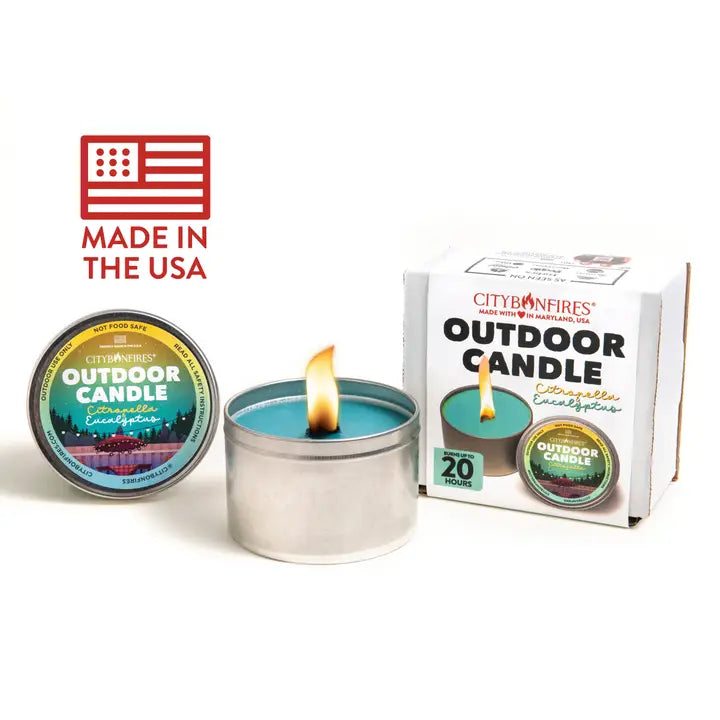 The Outdoor Candle - Citronella and Eucalyptus