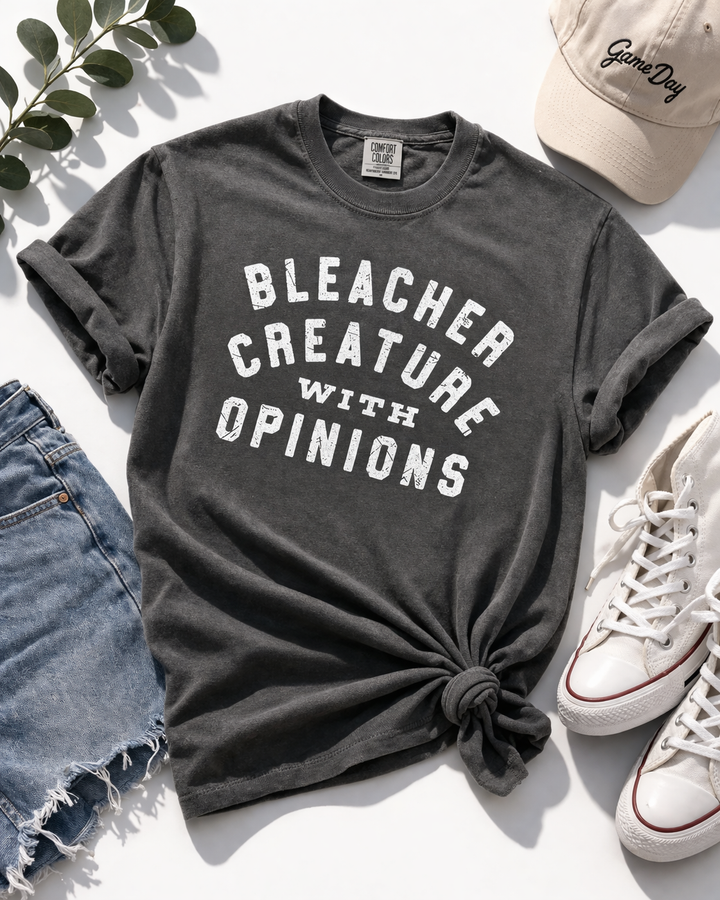 Plus/Reg Short Sleeve "Bleacher Creature" Graphic Tee