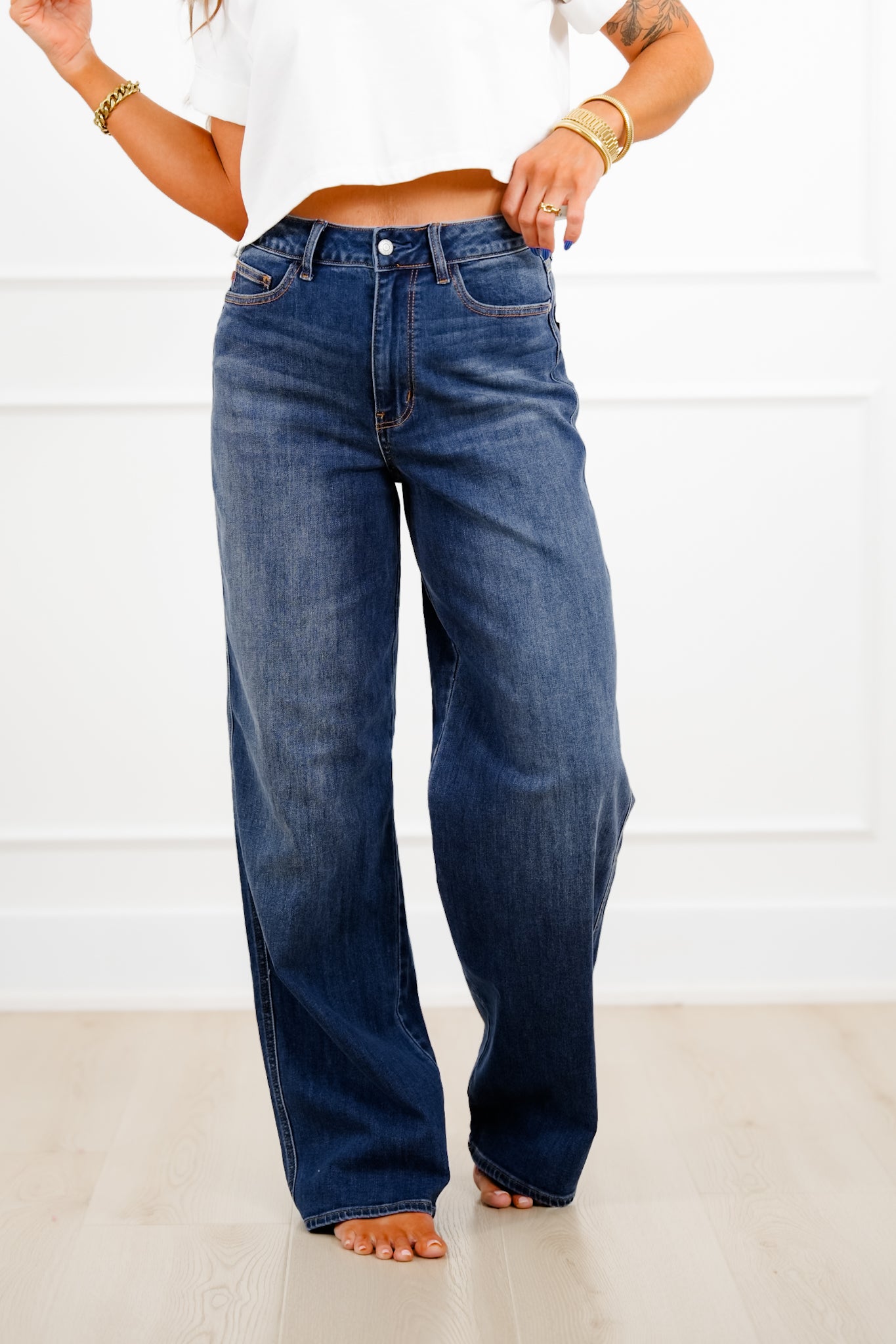 Judy Blue Everyday Icon High Rise Multiple Inseam Dark Wash