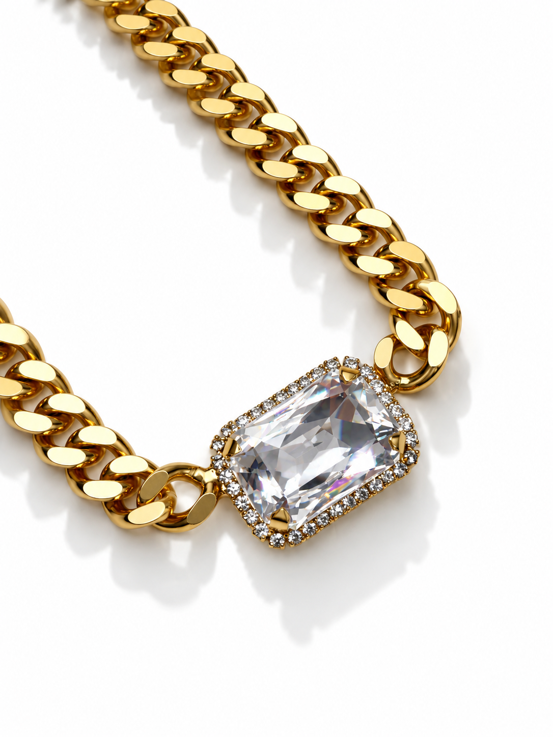 TOVA Darcy Necklace With Trim