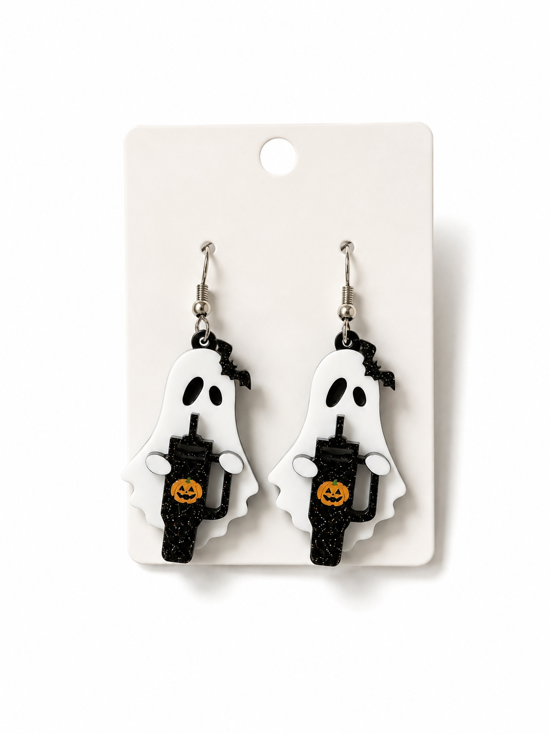 Halloween Acrylic Statement Dangle Earrings