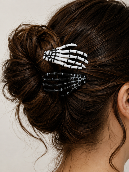 Halloween Skeleton Hair Clip