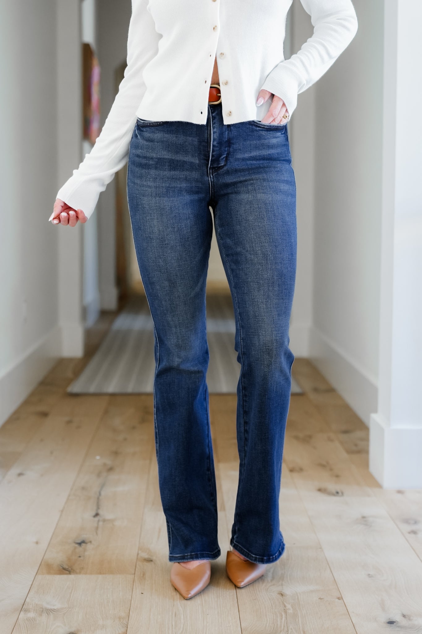 Judy Blue Meant for You Multi Inseam Tummy Control Bootcut Jeans