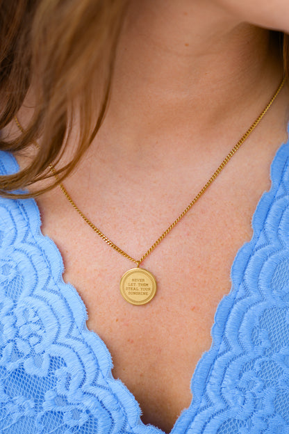 Restock! Raising Surfers The Never Let Them Steal Your Sunshine Necklace