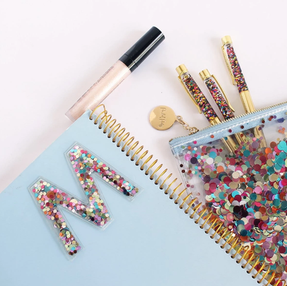 RESTOCK! Stick To It Confetti (Greek letters, alphabet, numbers, hearts)