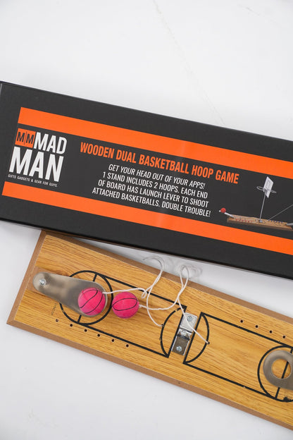 Wooden Mini Tabletop Basketball Game