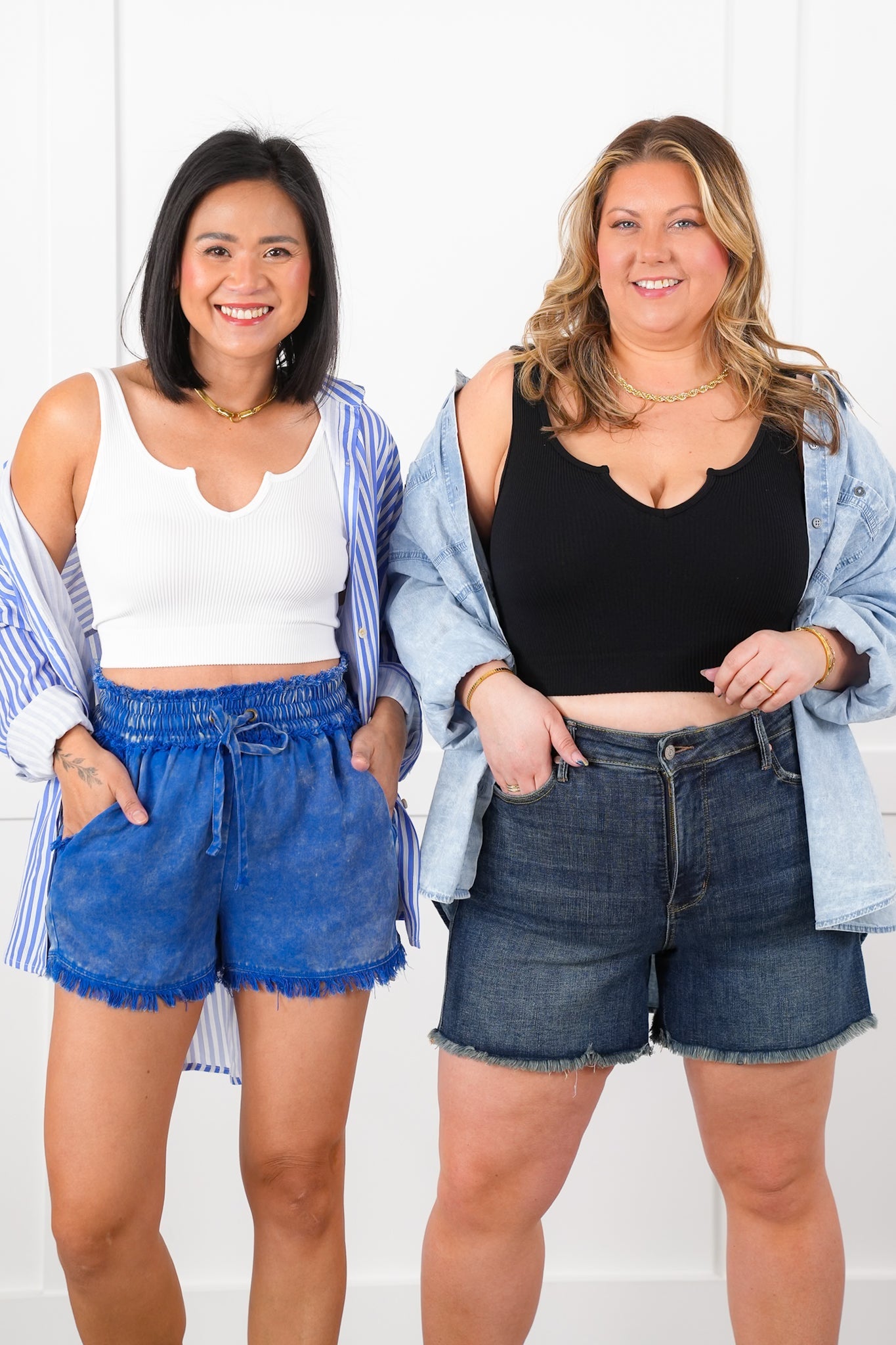 Door Buster! Zenana Split Bra Tank Top