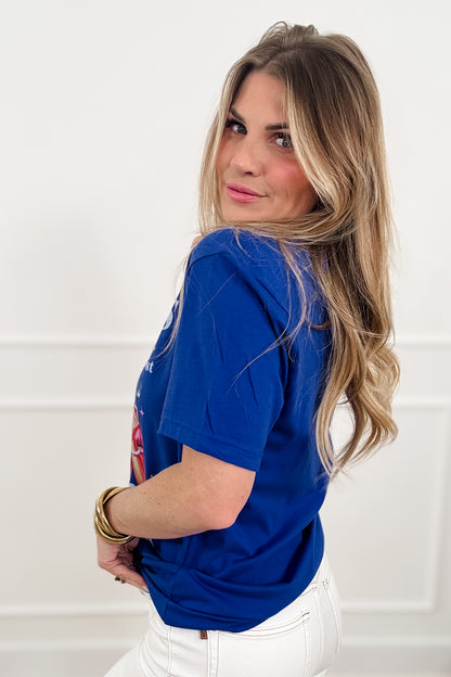 Plus/Reg Short Sleeve "Waffles Are Just Pancakes... " Graphic Tee